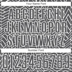 Maillot de football personnalisé à sublimation, lignes blanches et gris acier