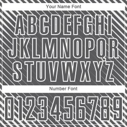 Maillot de football personnalisé à sublimation, lignes diagonales grises et blanches